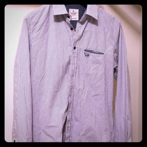 Mens Muscle button down shirt